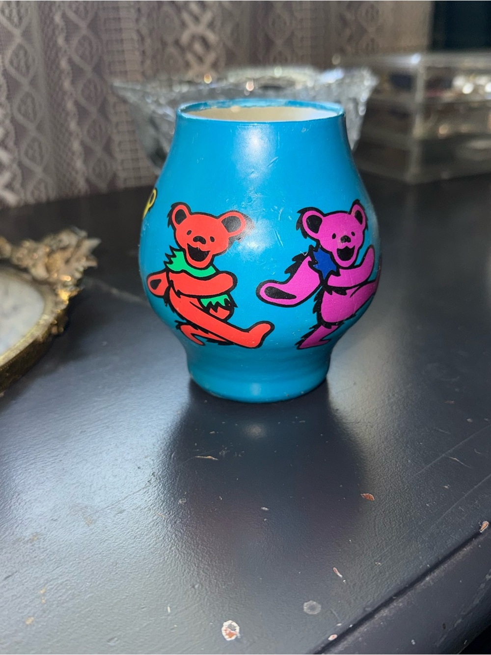 Grateful Dead Candle 1996 Limitdead Edition Dancing Jerry Bears RARE